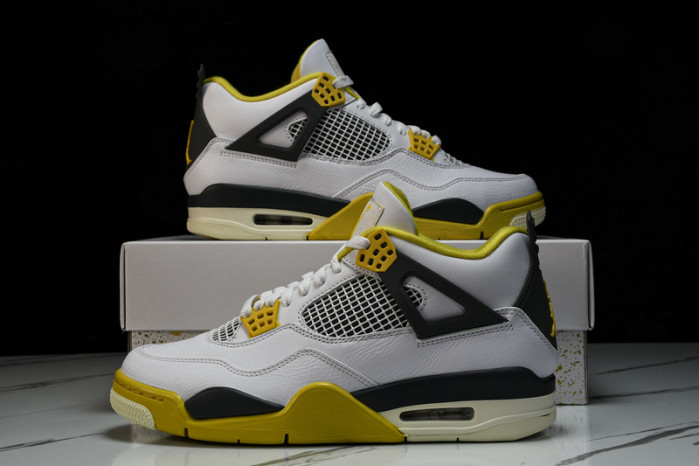 air jordan 4 womens "vivid sulfur" aq9129-101