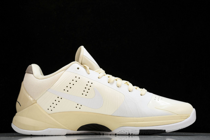nike kobe 5 protro undefeated rice white db4796-101