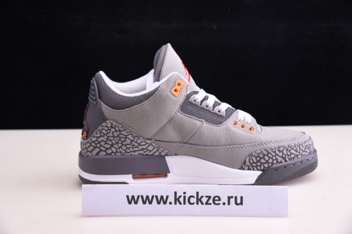 air jordan 3 "cool grey"(2021) ct8532-012