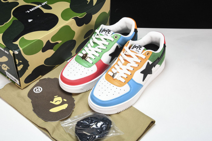 a bathing ape bape sta low copshoe bp-049