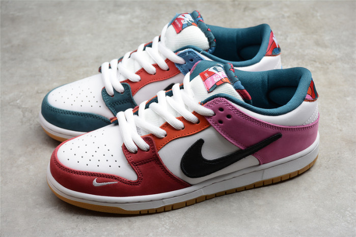 parra nike sb dunk low 2021 dh7695-100