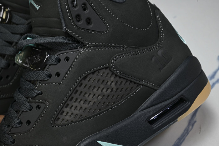 Jordan 5 Retro SoleFly Black Aurora Green IU0734-001