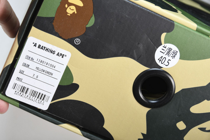 a bathing ape bape sta low copshoe bp-189