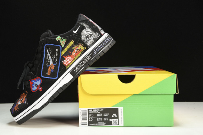 nike sb dunk low neckface - dq4488-001