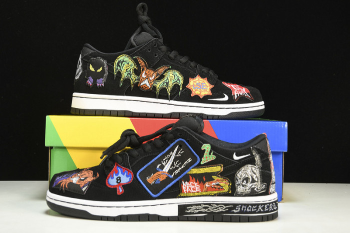 nike sb dunk low neckface - dq4488-001