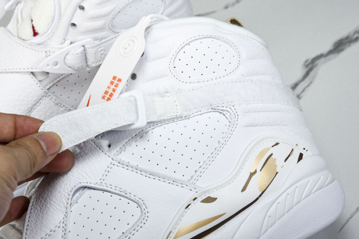 jordan 8 retro ovo white - aa1239-135