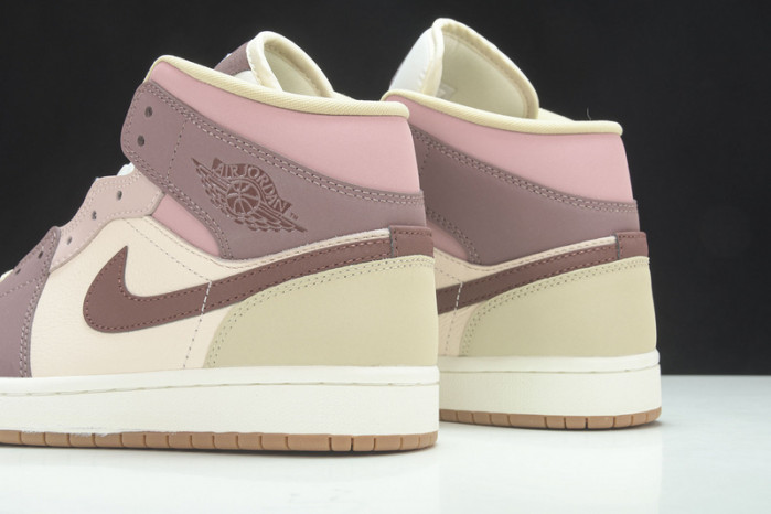 jordan 1 mid se dark pony smoky mauve - do7440-821