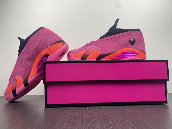 jordan 14 retro low shocking pink (w) - dh4121-600