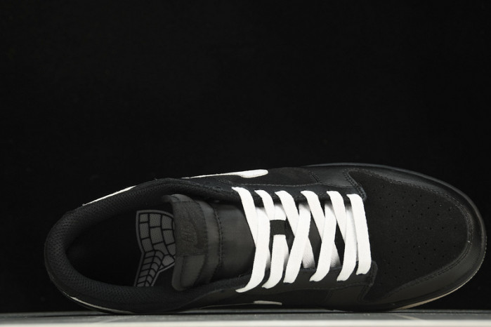 nike dunk low black electrolime white - 318020-031