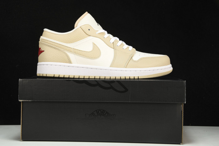 air jordan 1 low se sail rattan fb7168-121