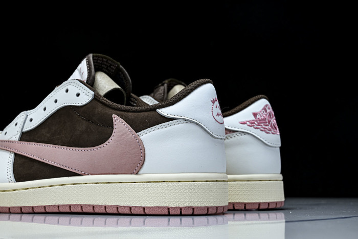 Travis Scott x Air Jordan 1 Low OG Dark Pony Pink OxF0rd DZ4137-206