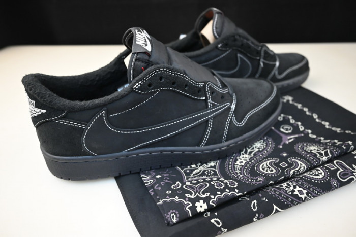 travis scott x air jordan 1 low og black/phantom dm7866-001