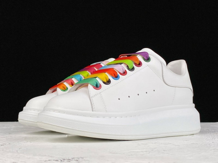 alexander mcqueen sole sneakers colorful laces kickze-2