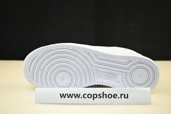 billie eilish nike air force 1 triple white dz3674-100