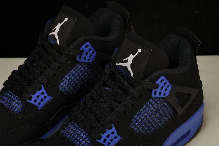 air jordan 4black game royal ct8527-017