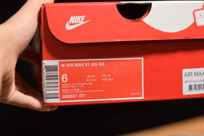 air max 97 og qs "2017 silver bullet" - nike - 885691-001