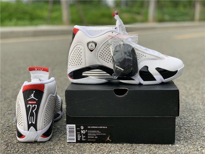 air jordan 14 retro s "s*upre*me" - air jordan - bv7630-106