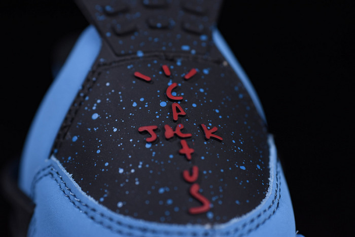 travis scott x air jordan 4 “houston oilers” university blue 308497-406