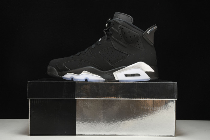 air jordan 6 metallic silver chrome dx2836-001