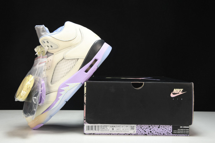 dj khaled x air jordan 5 we the best “sail” dv4982-175