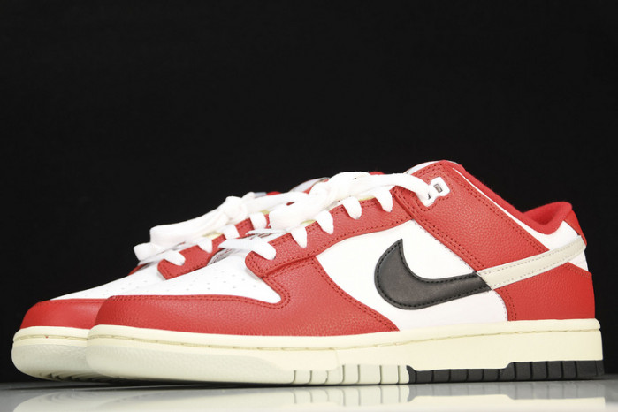 nike dunk low chicago split - dz2536-600