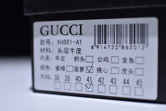 gc ace embroidered low-top sneaker with ladybird