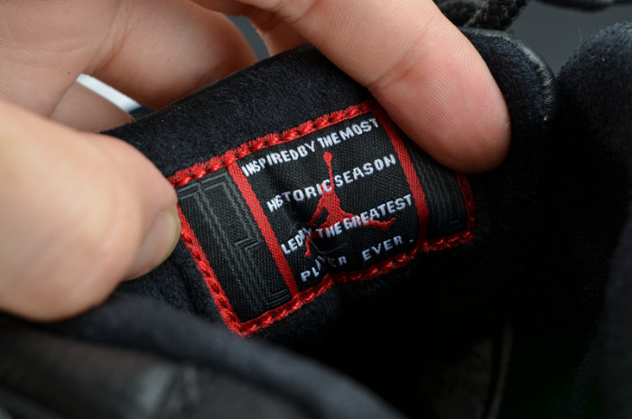 jordan 11 retro bp "72-10" black mens 378037-002