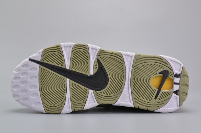 nike air more uptempo “iridescent” dark stucco/white 917593-001