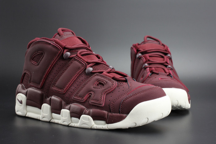 nike air more uptempo “night maroon” mens 921949-600